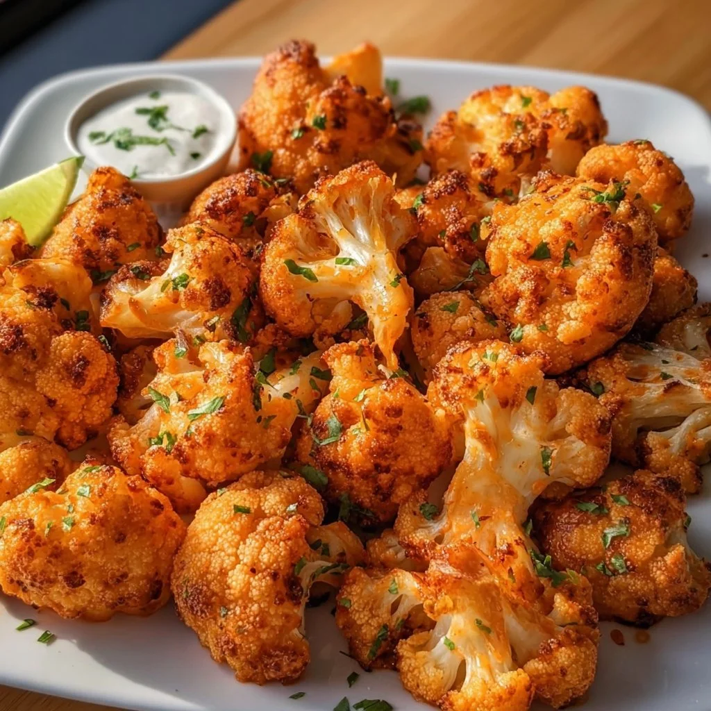 Air Fryer Buffalo Cauliflower Recipe