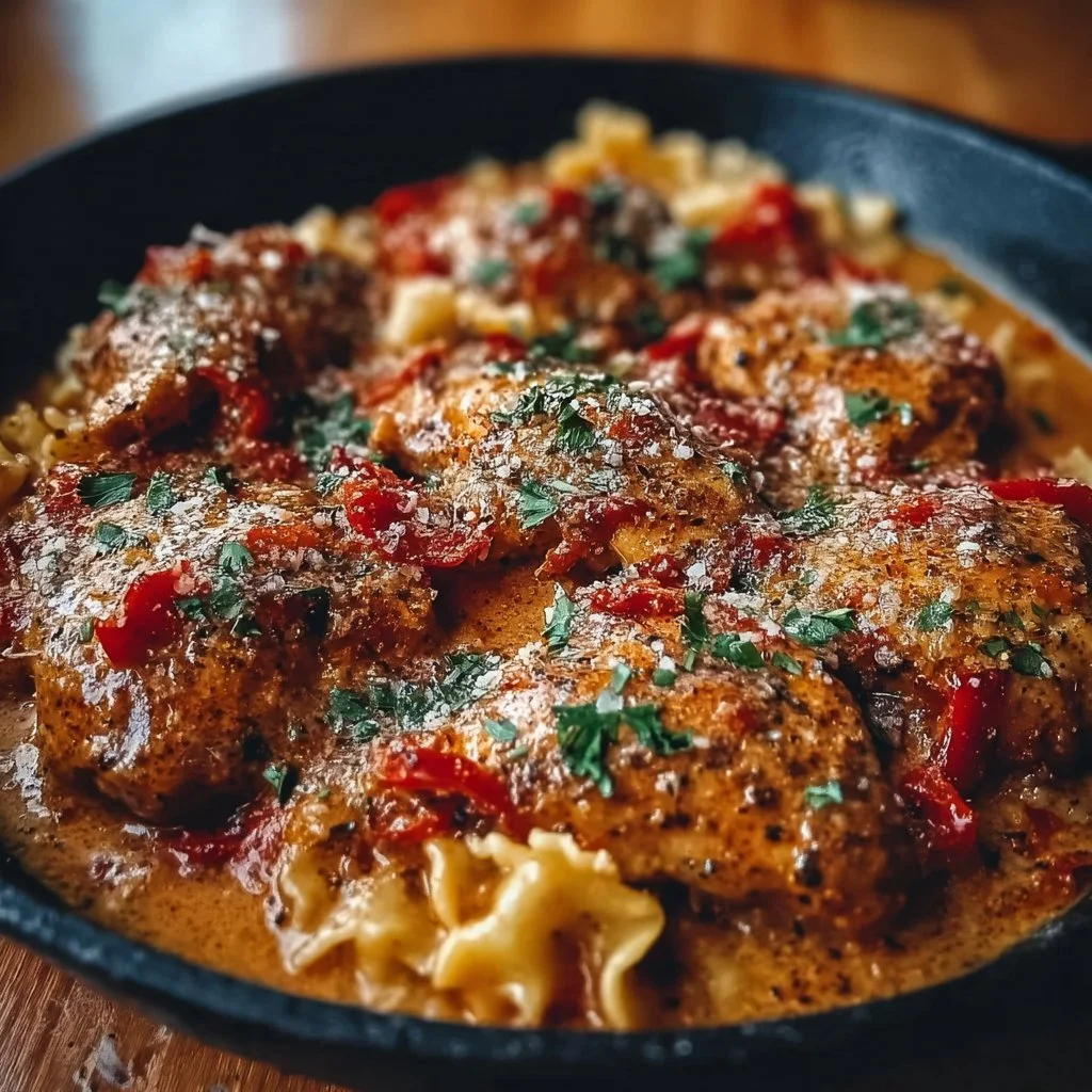 Best Parmesan Roasted Red Pepper Chicken for Cozy Nights