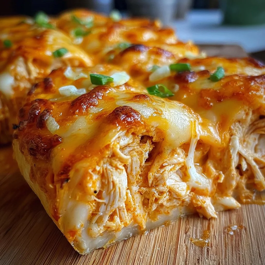 Buffalo Chicken Cheese Bake