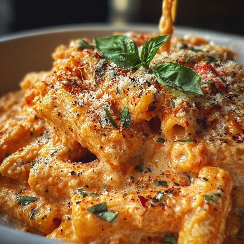 Creamy Tomato Garlic Pasta