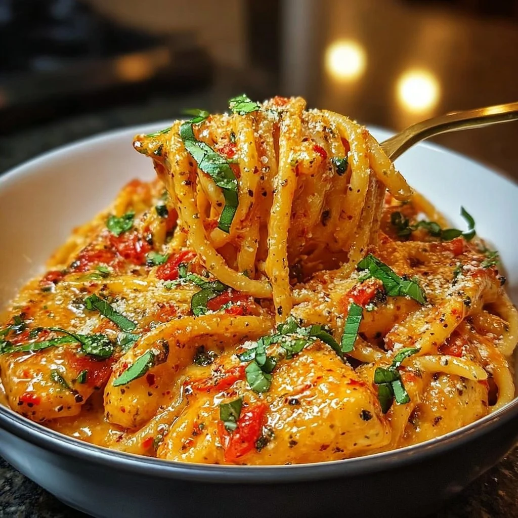 Creamy Tomato Garlic Pasta