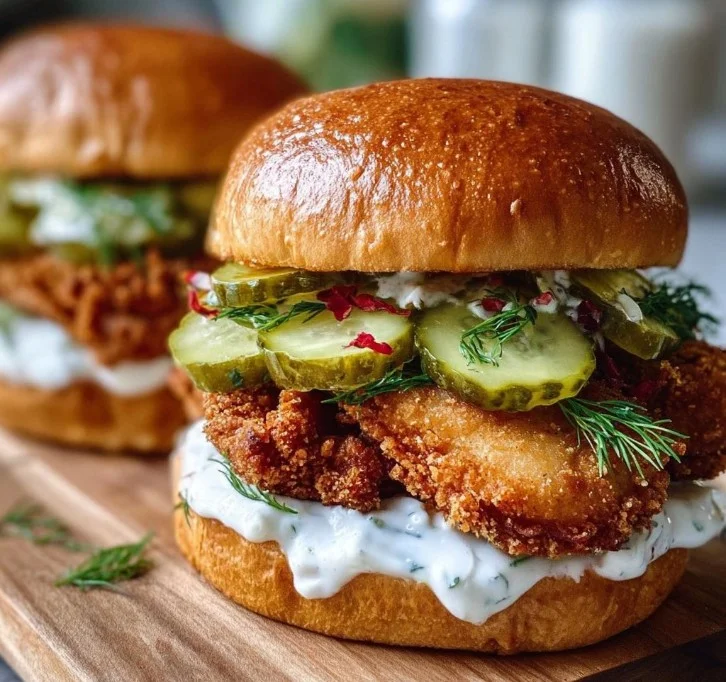Crispy Dill Chicken Sandwich