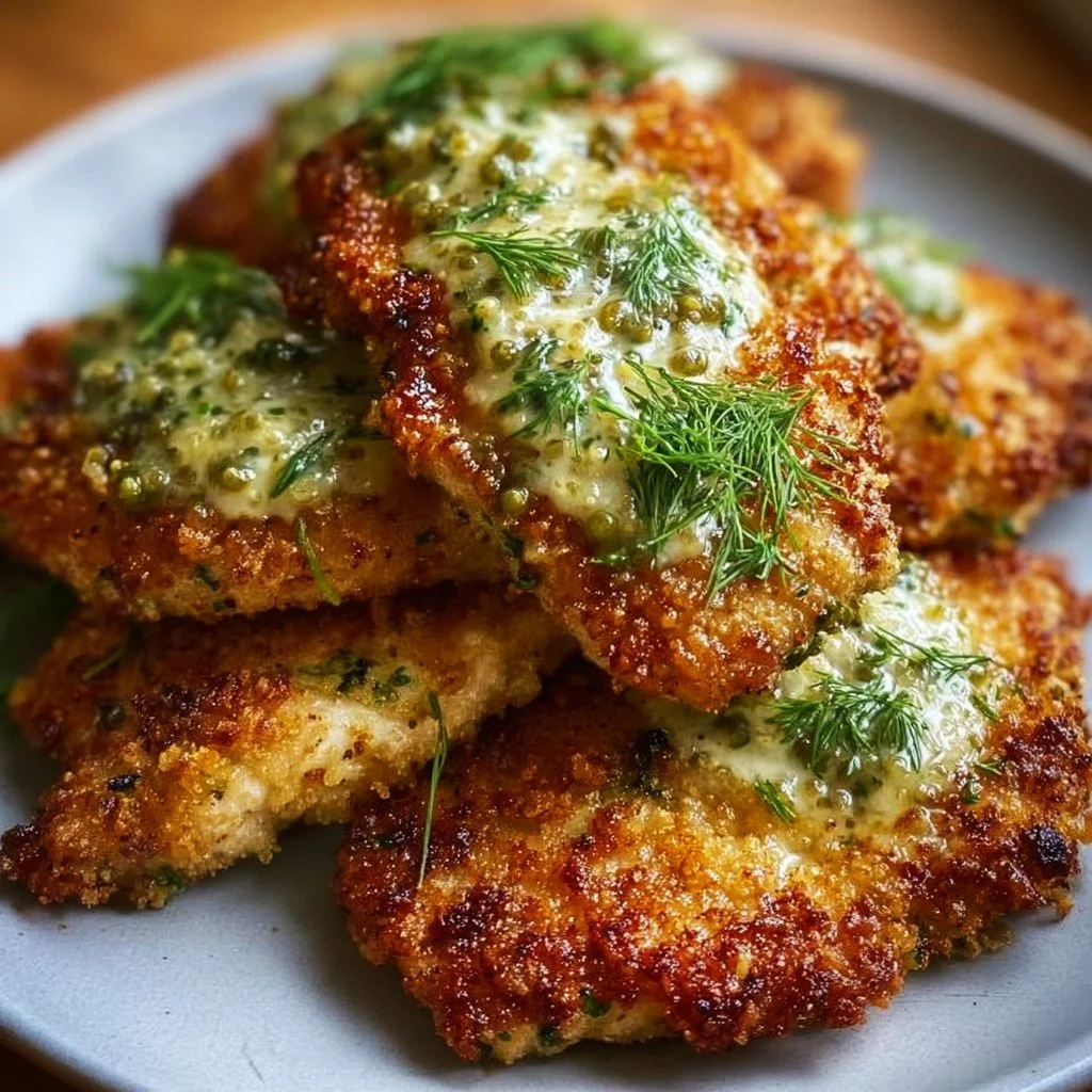 Crispy Dill Pickle Parmesan Chicken