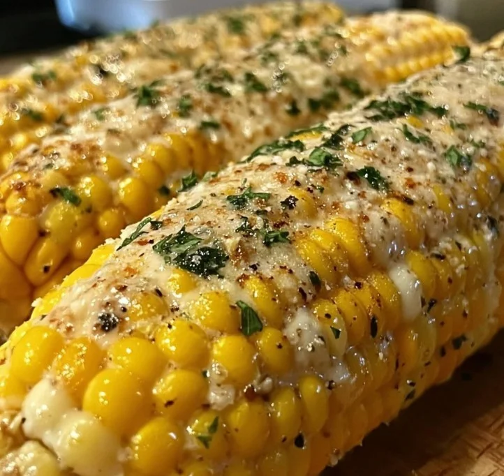 Garlic Parmesan Corn on the Cob