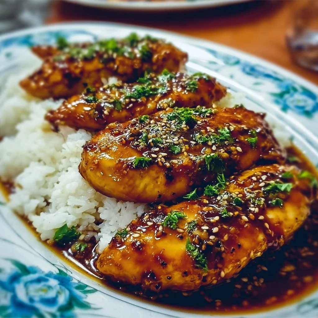 Honey Garlic Chicken Breasts