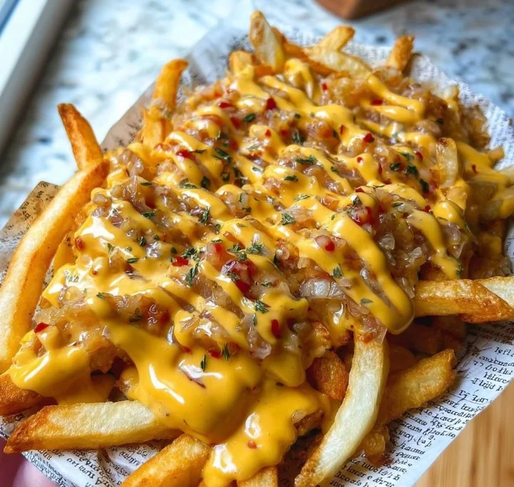 In-N-Out Imitation Animal Style Fries