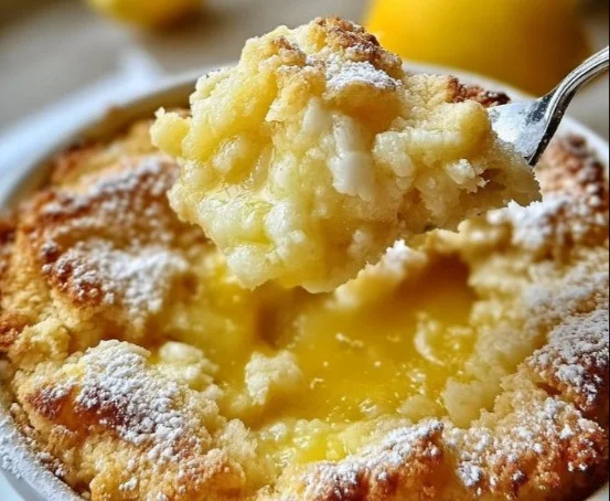 Magic Lemon Cobbler: A Sweet, Tangy Dessert Delight