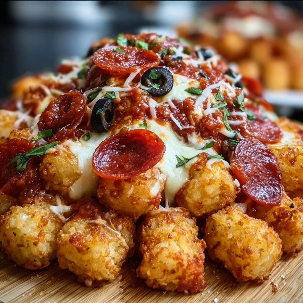 Pepperoni Pizza Totchos