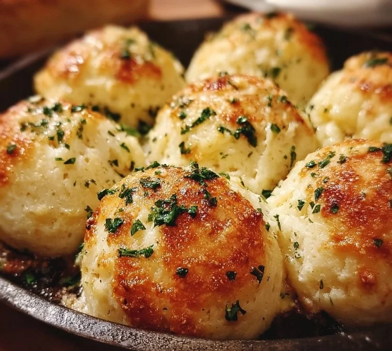 Pillsbury Biscuit Garlic Butter Cheese Bombs