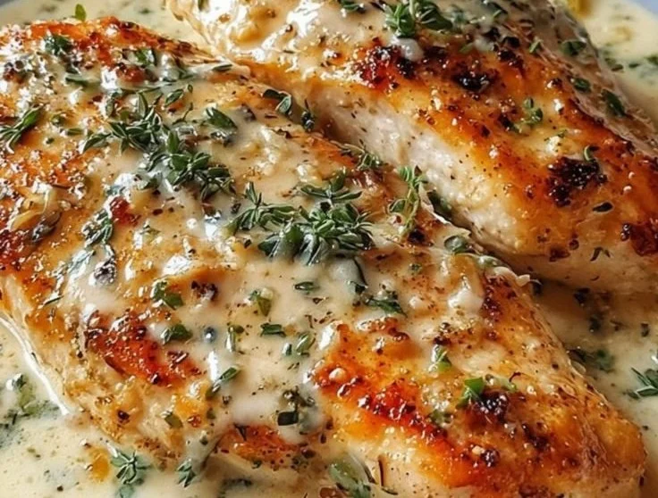 Creamy Garlic Chicken Breasts